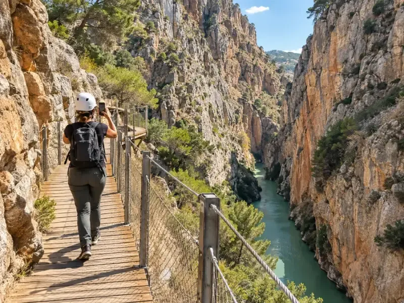 Eintrittskarte für den Caminito del Rey